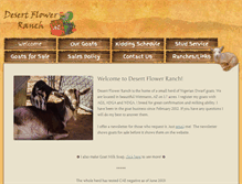 Tablet Screenshot of desertflowerranchaz.com